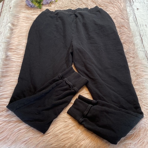 ATM Anthony Thomas Melillo French Terry Sweatpants Black sz M - Picture 9 of 9